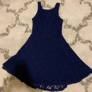 Navy Short Dress